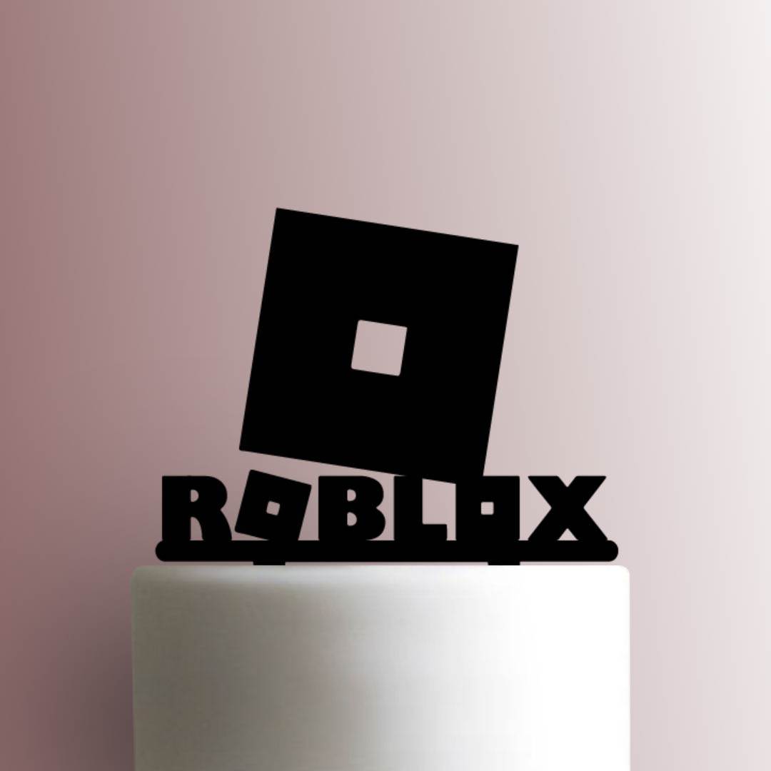 Roblox Logo 225-A445 Cake Topper